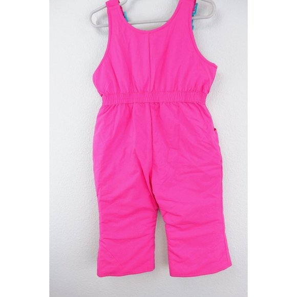 Vintage Gymboree pink overalls jumpsuit ski snowsuit, size small - Picture 9 of 15